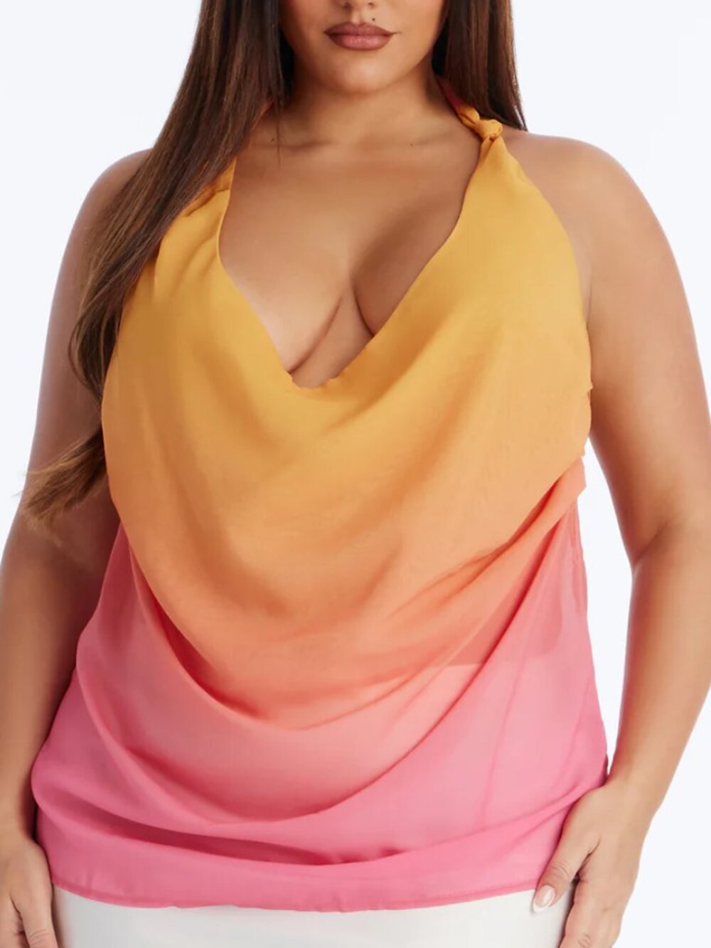 Sun Kissed Halter Top - Pink/combo